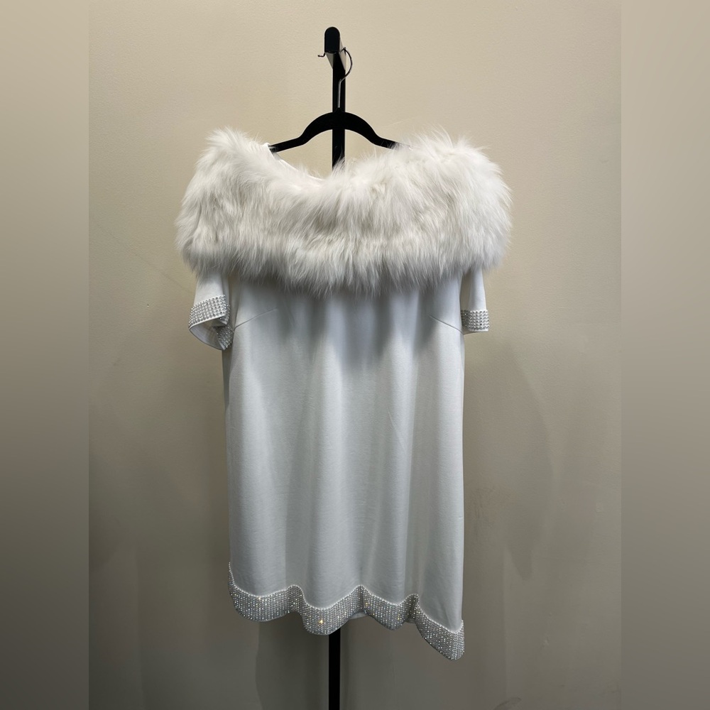 Blue Fox Fur wrap